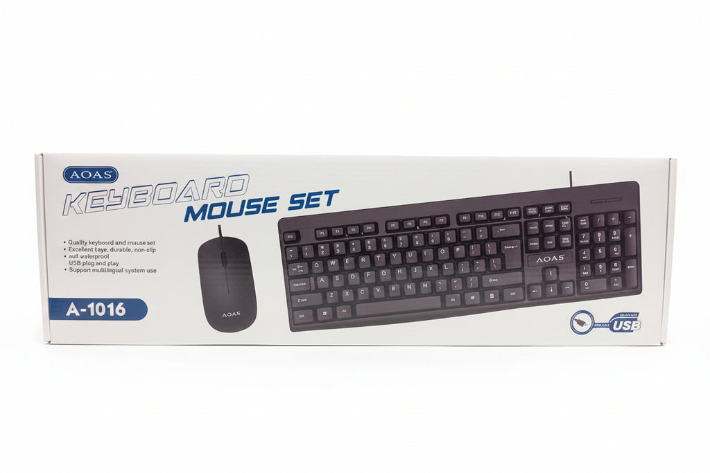 Aoas keyboard mouse set
