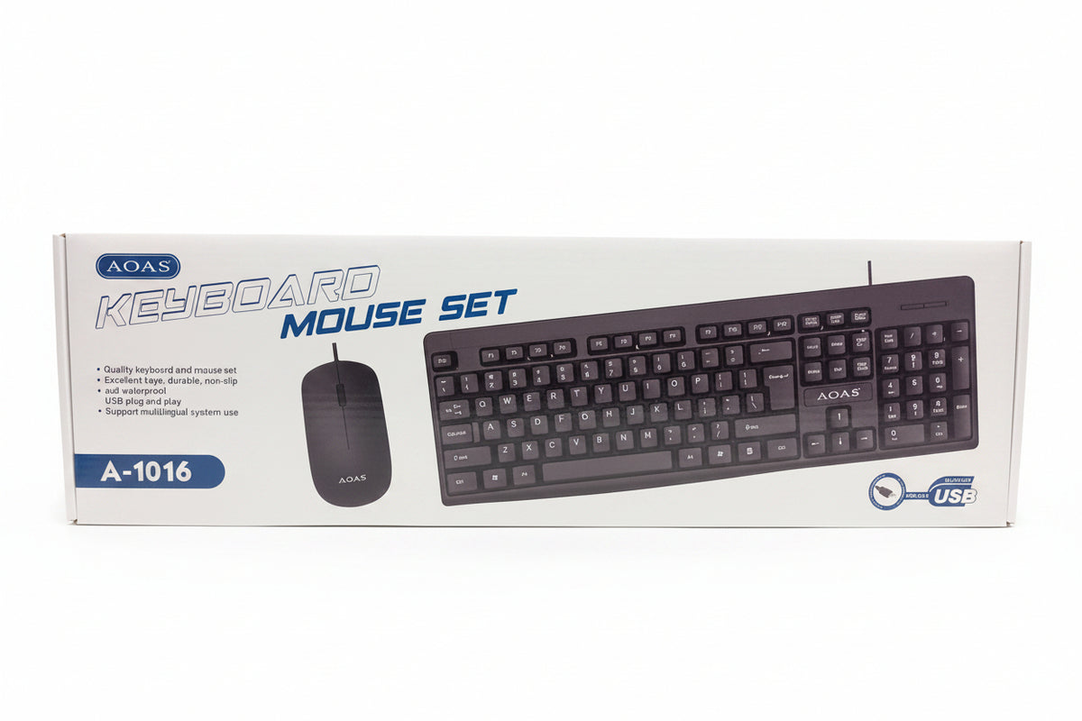 Aoas keyboard mouse set