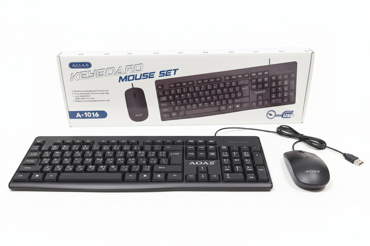 Aoas keyboard mouse set