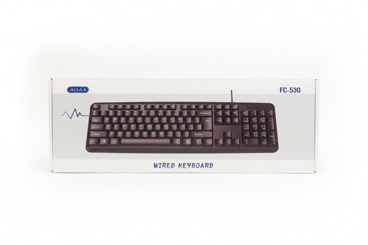 Aoas wired keyboard FC – 530