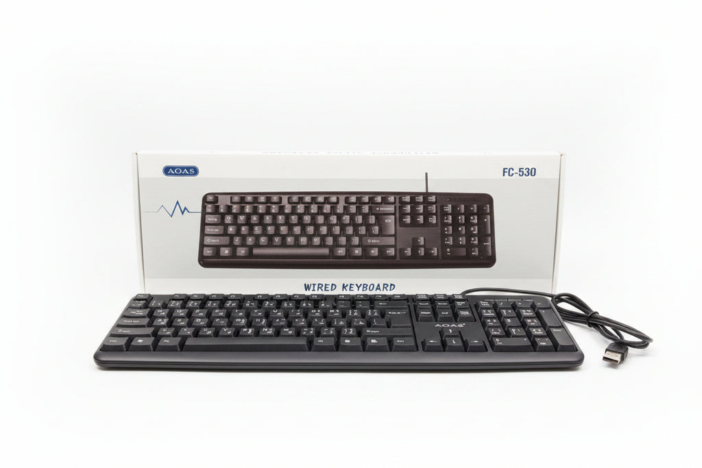Aoas wired keyboard FC – 530