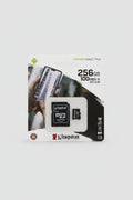 Kingstone Micro SD Adapter 256 Gigabyte 100 megabits per second