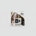 Kingstone Canvas select plus 64 Gigabit speed 100 megabits per second Micro SD Adapter