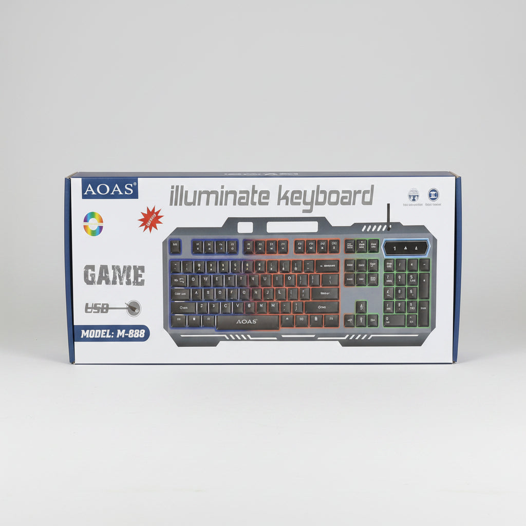 AOAS Illuminate Gaming keyboard