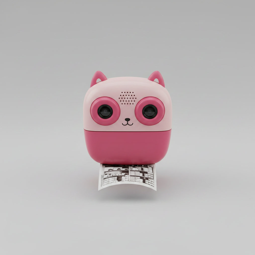 Children's digital print camera