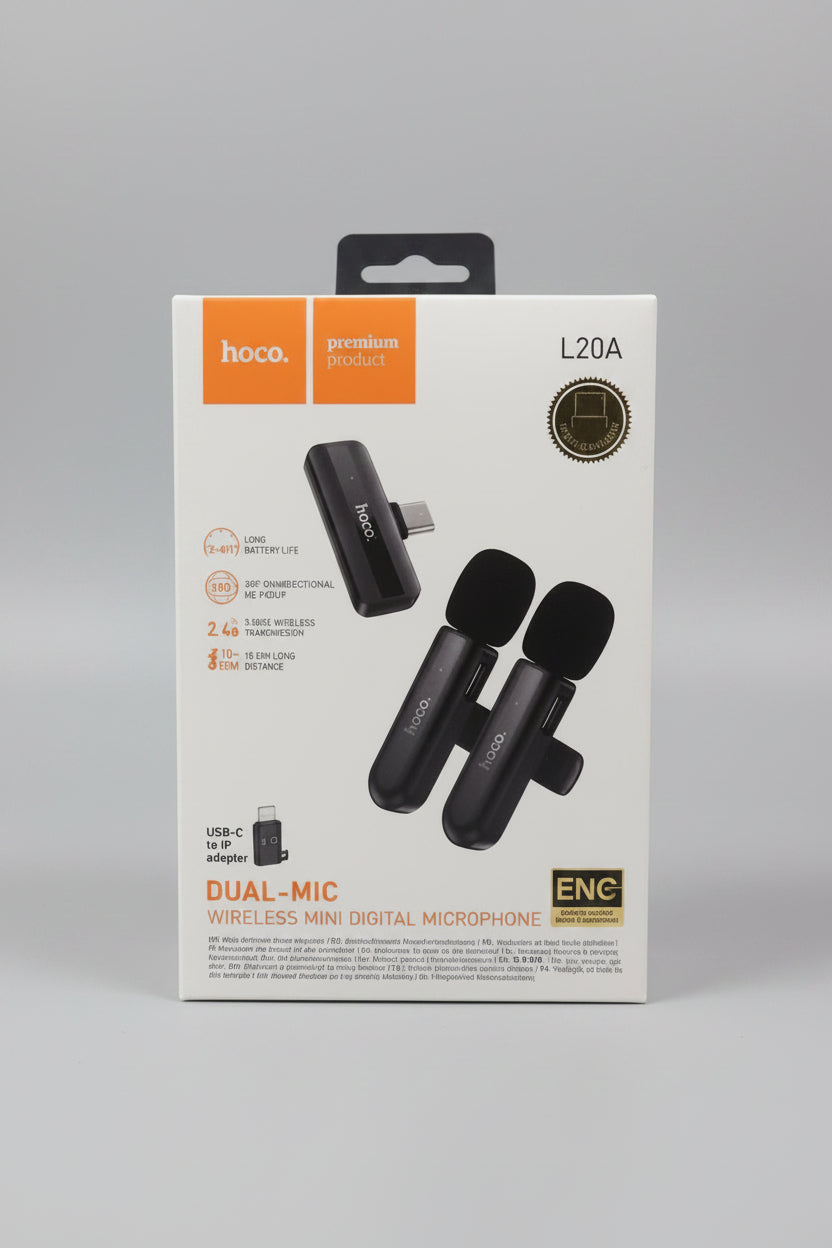 Hoco Wireless Mini Digital Microphone L20A