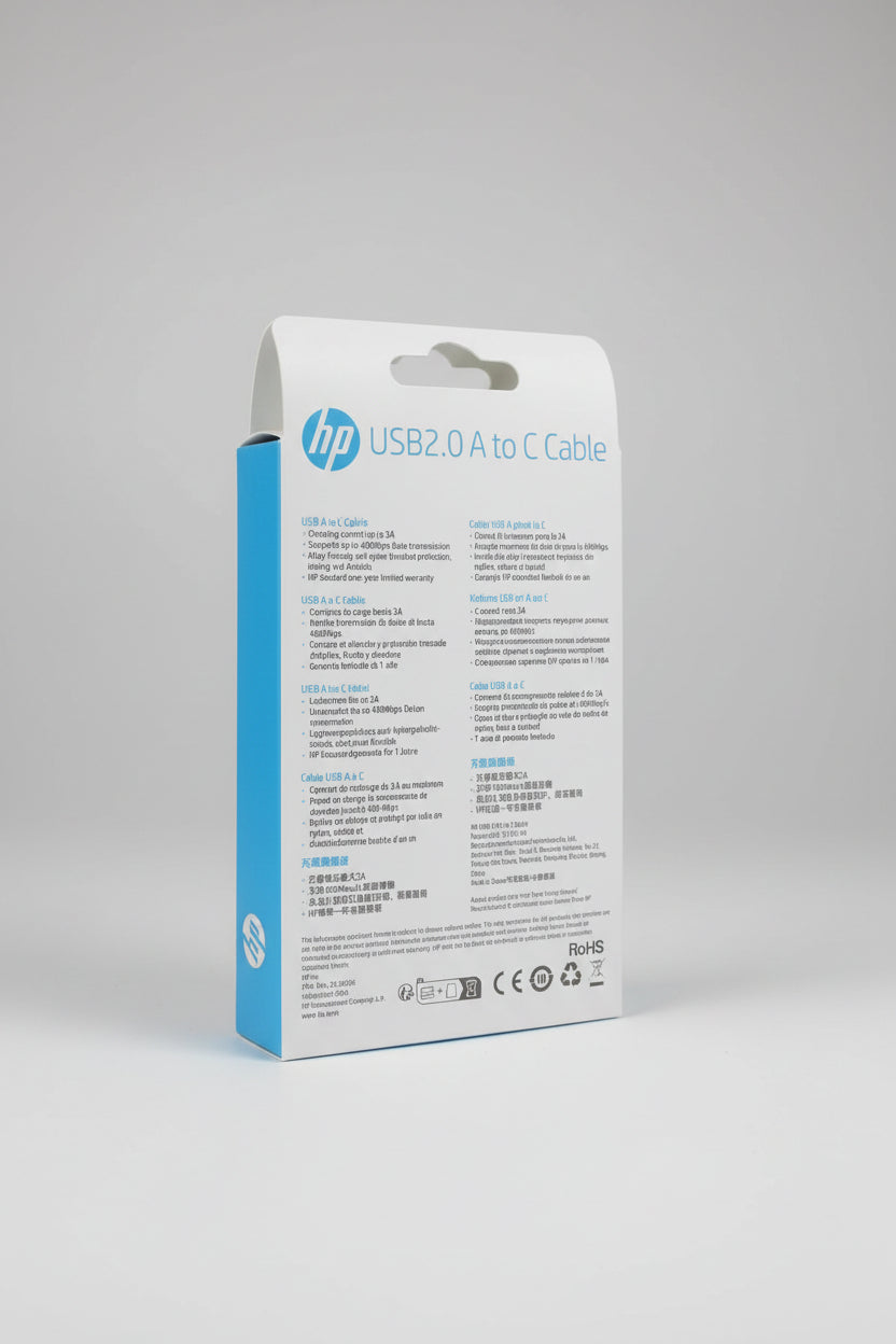 HP USB 2.0 A to C cable
