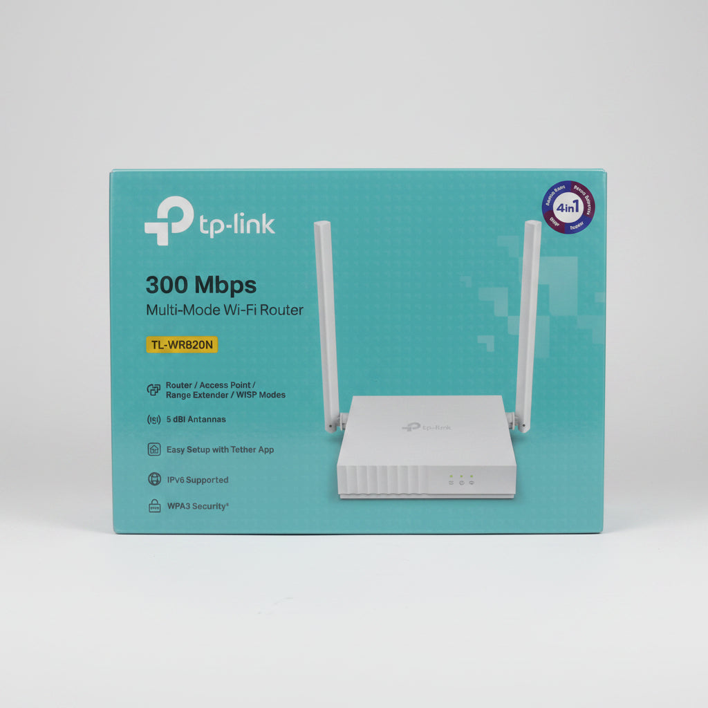 Tp link multi mode WI fi router TL dash WR820N