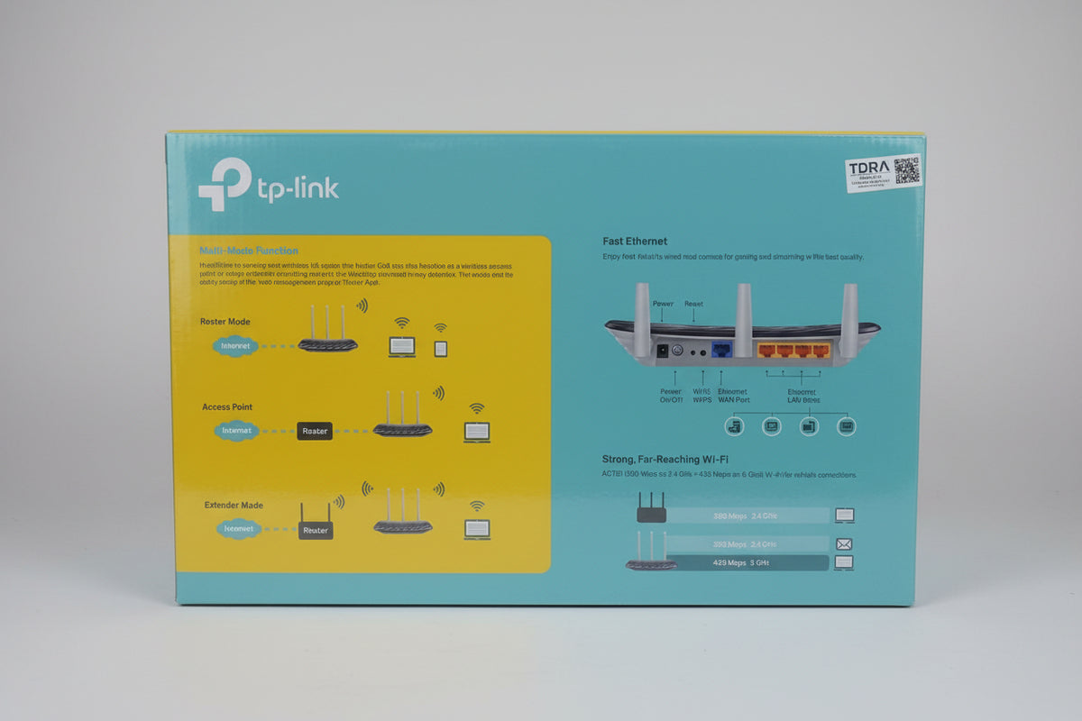TP link AC750 Wireless router dual band Archer C-20