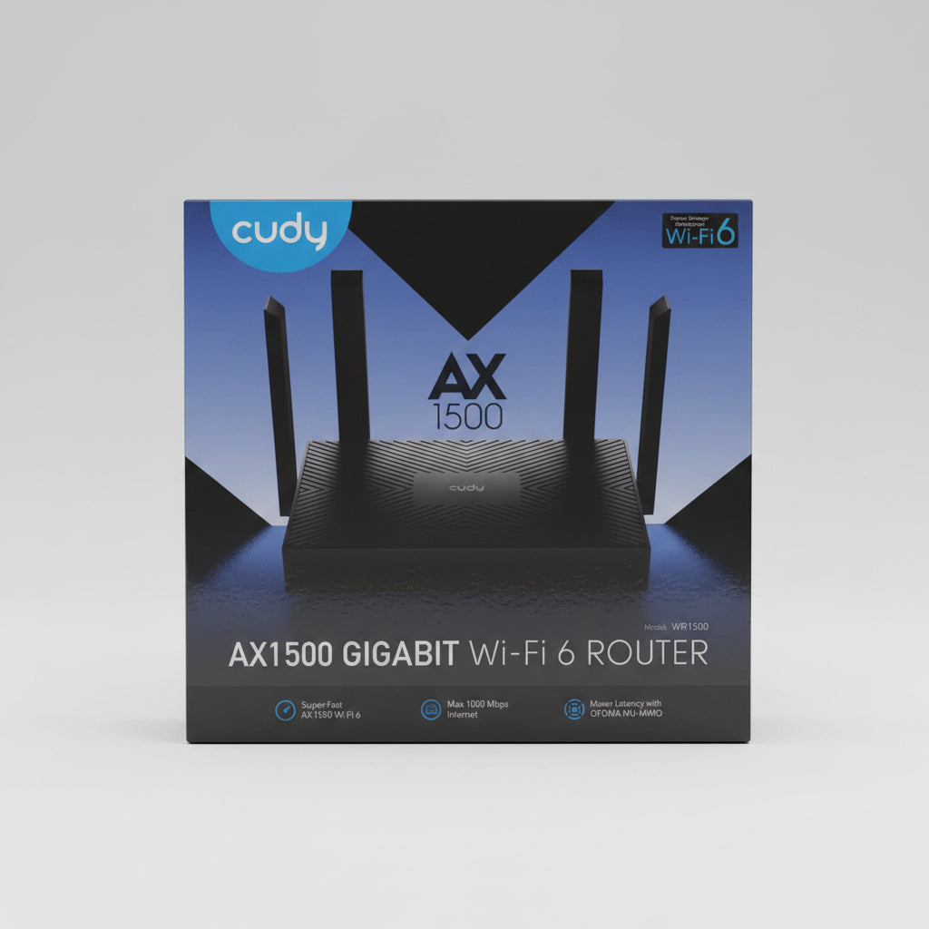 Cudy AX1500 Gigabit Wi-fi 6 Router