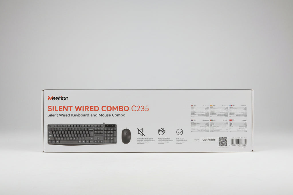Meetion Silent Wired Combo C235