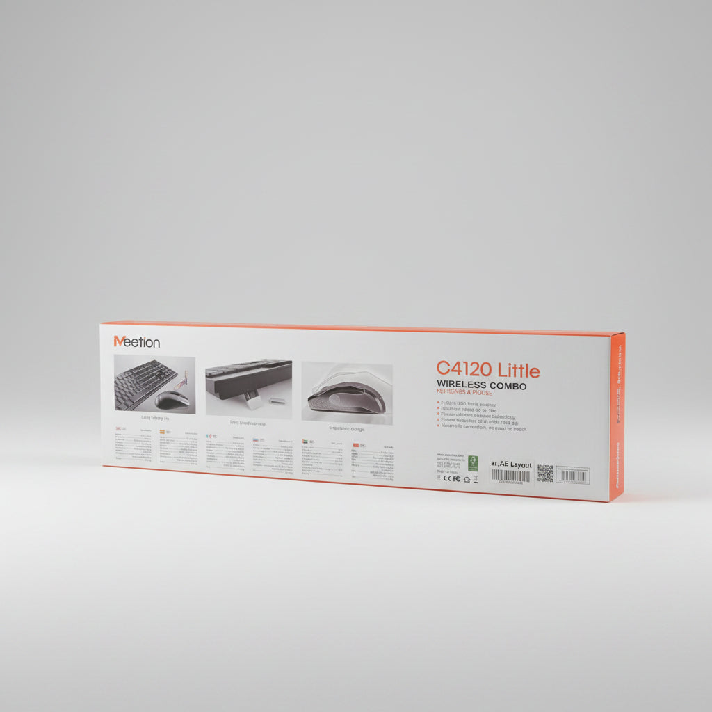 Meetion  C4120 little Wireless combo keyboard and mouse