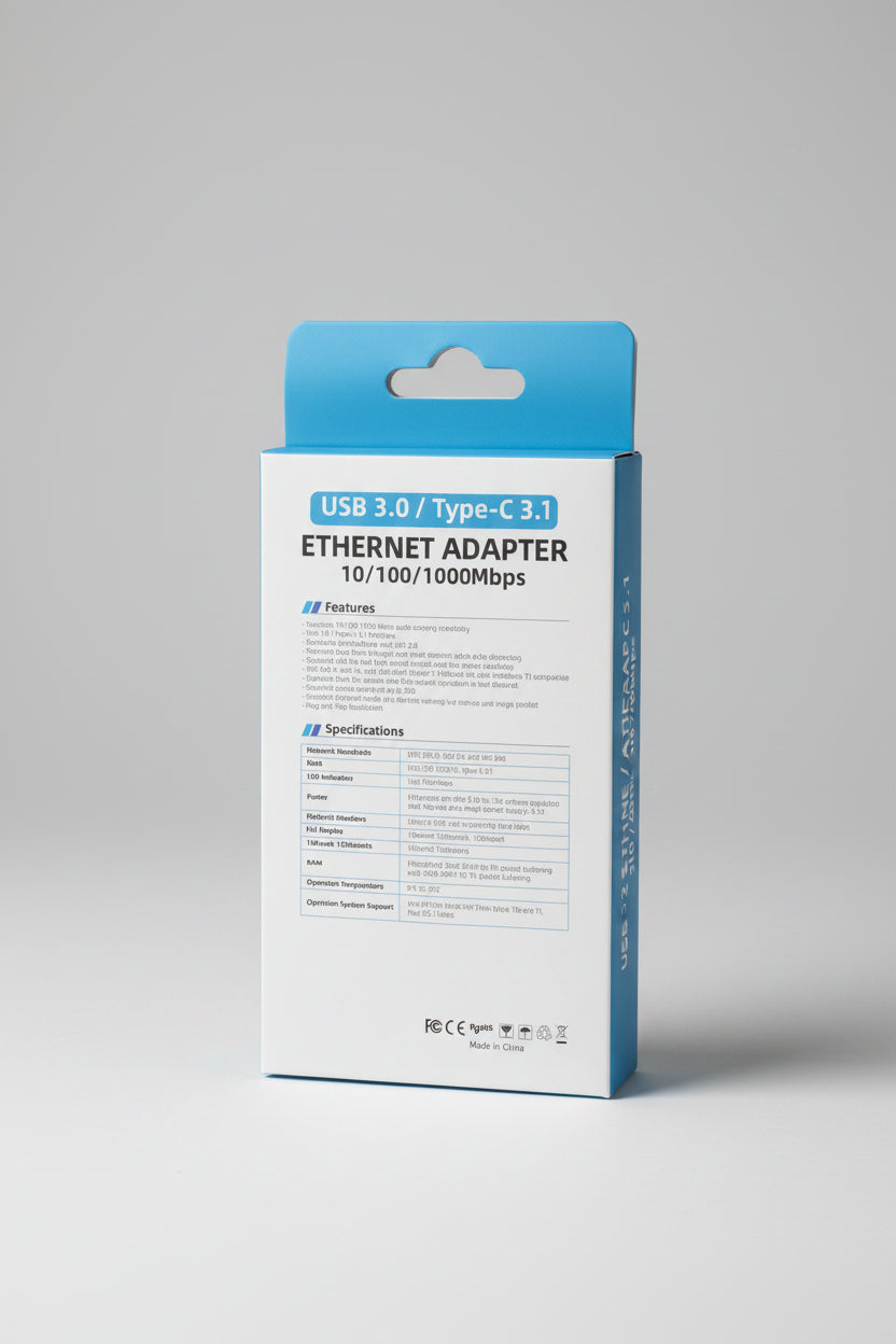 Ethernet adapter USB3 .0 type C 3.1