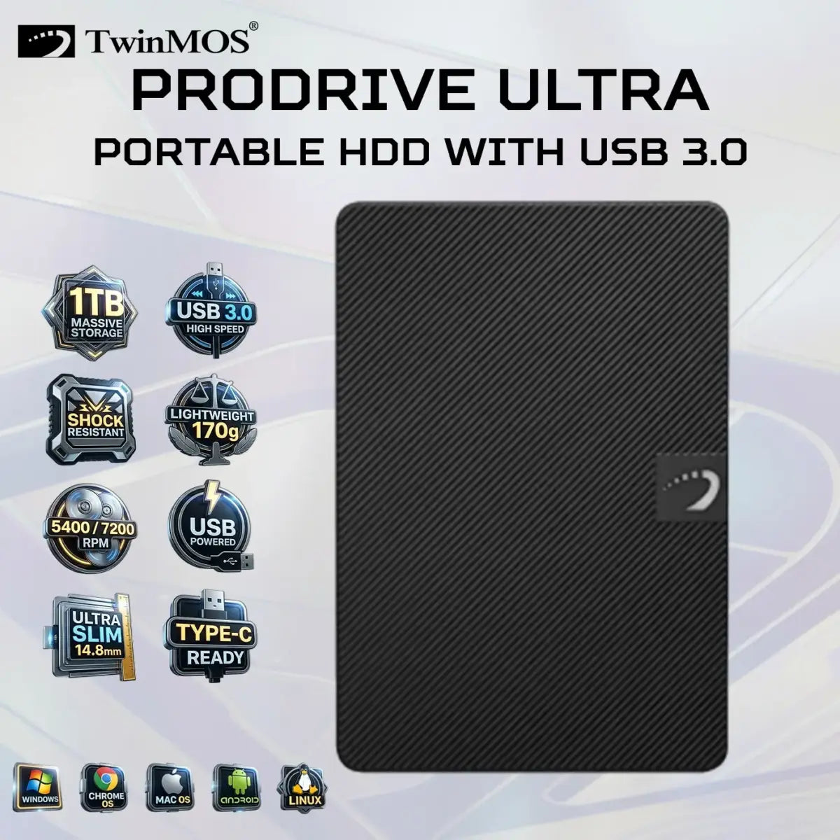 TwinMOS Prodrive Ultra 1TB